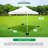118 Ft. W x 118 Ft. D Steel Canopy