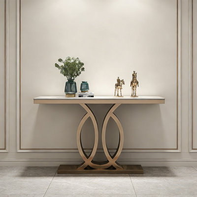 Modern Minimalist Art Design Console Table
