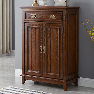 16 Pair Shoe Storage Cabinet