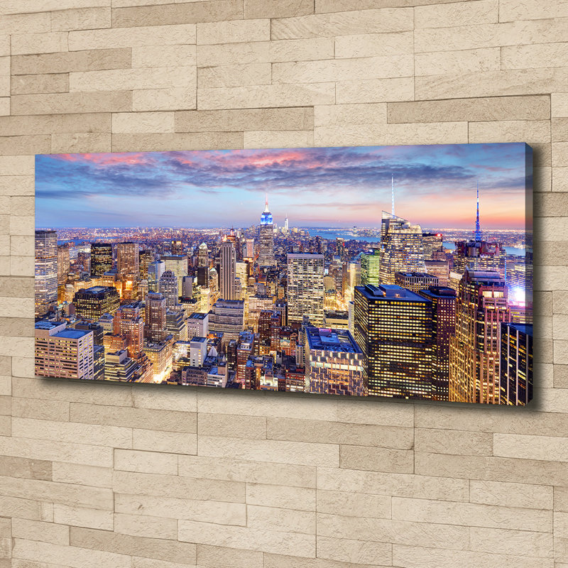New York - Wrapped Canvas Print