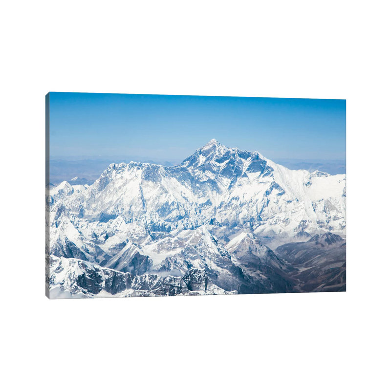 Mount Everest, Nepal by Matteo Colombo - Wrapped Canvas Print, 20.32 cm H x 30.48 cm W