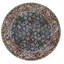 Hand-Knotted High-Quality Blue and Red Area Rug