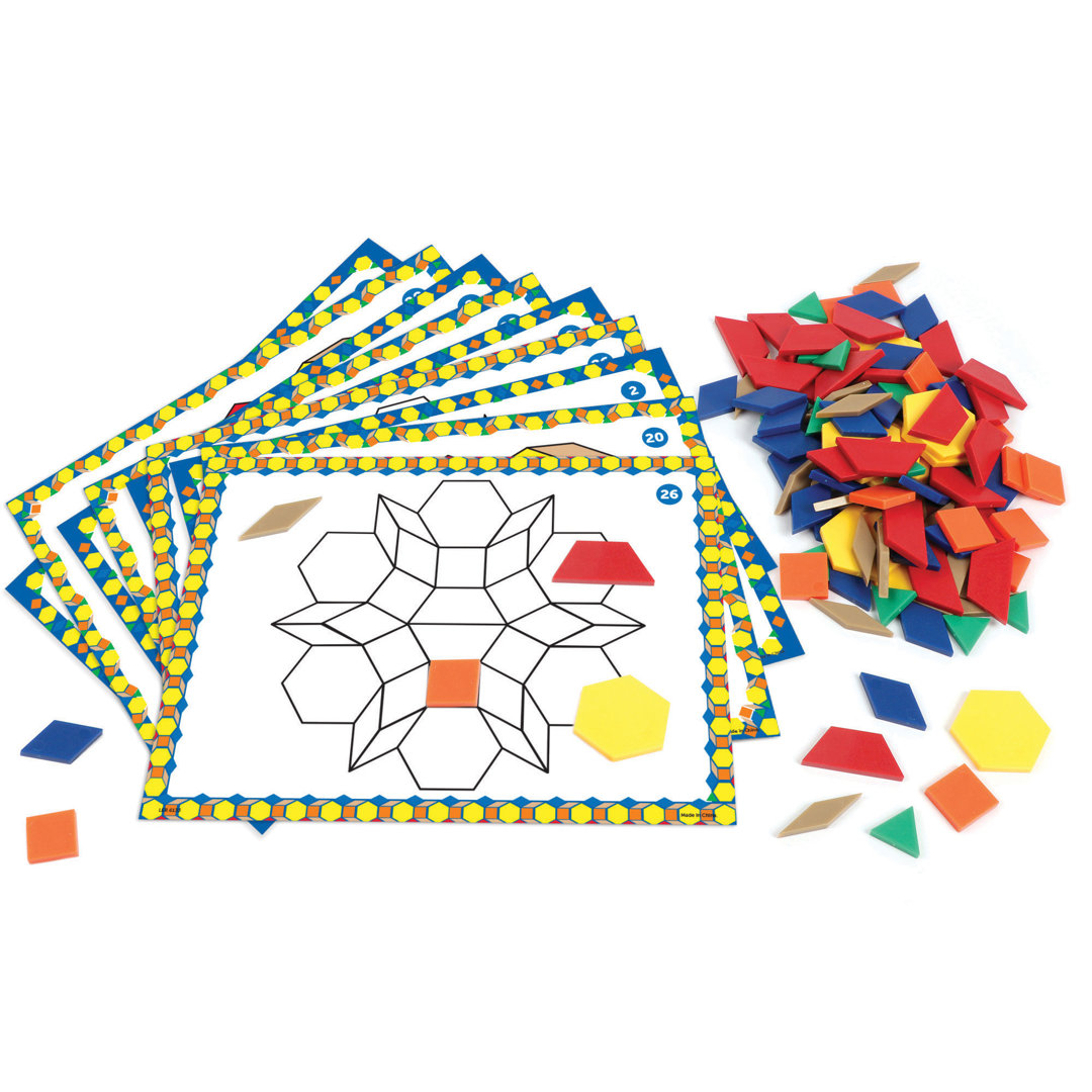 Pattern Block Design and Discover Set Learning Resources