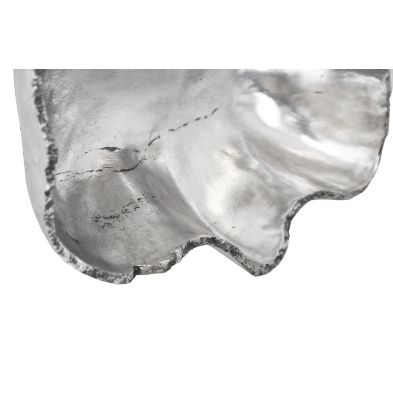 Cast Onyx Wall Bowl, Silver, SM