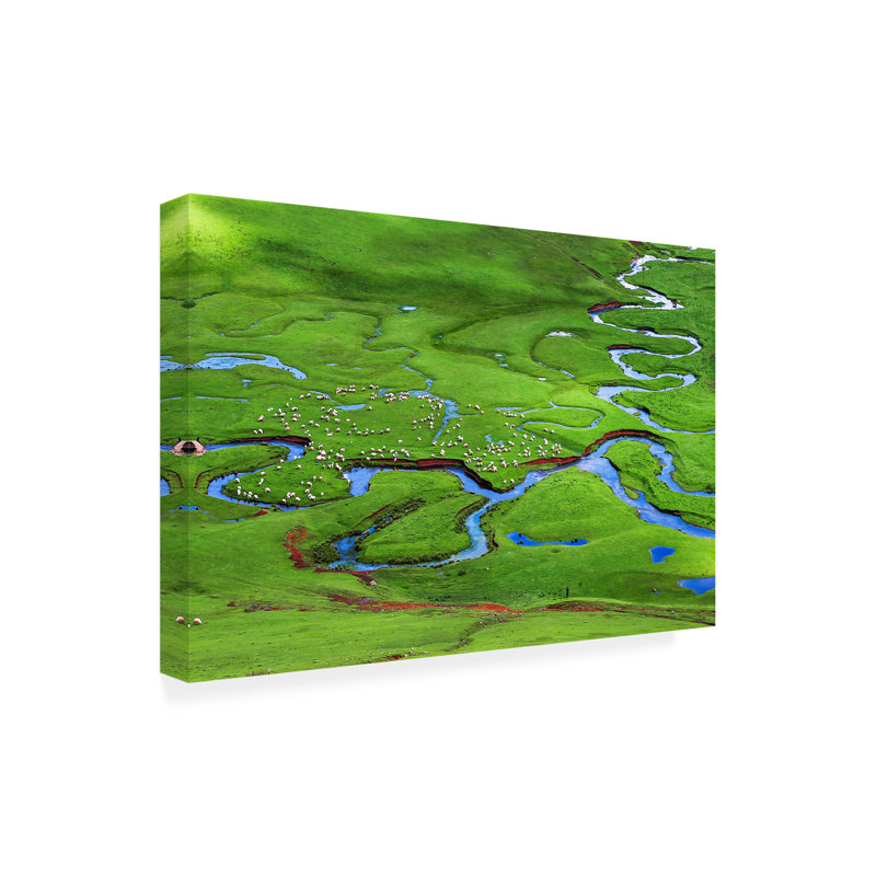 Art sur toile, Soulembe, H 16 po x l 24 po
