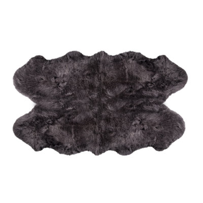Tapis Quarto en peau de mouton à laine longue
