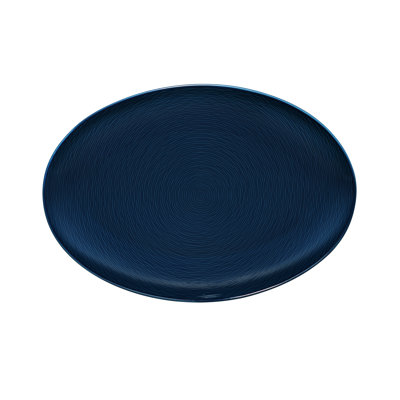 Noritake Colorscapes Swirl Oval Platter, 16"