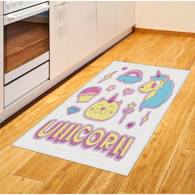 Tapis décoratif Fontenot Unicorn