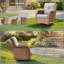 Swivel and sliding wicker patio chairs-2117509931-2119223130