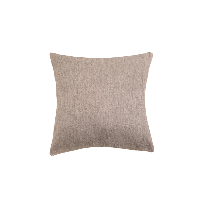 Square Indoor/Outdoor Pillow Cover & Insert, Mocha, 20" x 20"