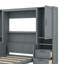 Lit escamotable Murphy avec placard, tiroirs et tablettes-338318465-338318466