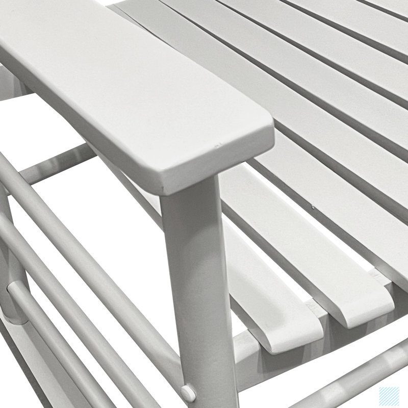 Fauteuil à bascule Balcony Porche, Blanc