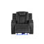 Fauteuil inclinable électrique à DEL en similicuir-1830272980