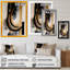 Gold Touch Art Deco II - Art mural abstrait-1805509738-1805509749