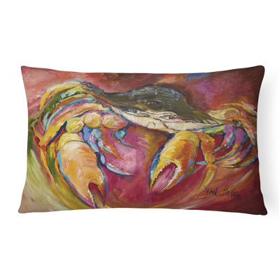 Coussin décoratif intérieur/extérieur bleu crab stars