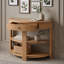 Console avec tiroir et tablettes-368969770