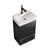 Modern 20 Inch Bathroom Vanity with Sink, Soft Close, Ceramic Basin, Door and Drawer Storage for Small Bathrooms, Apartments, Hotels-1864654984
