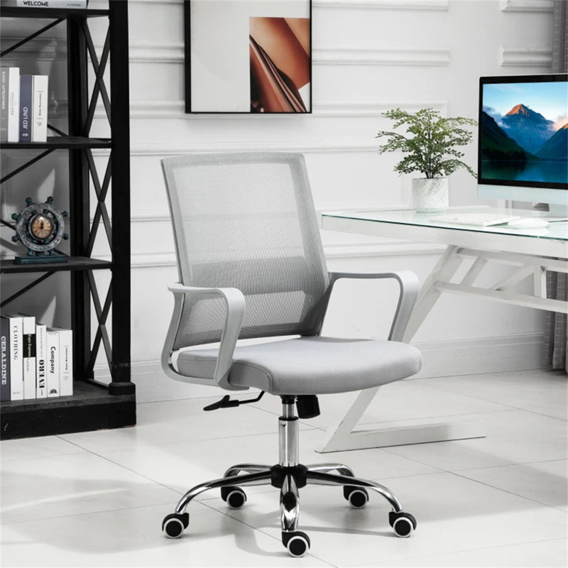 Brock Polyester Blend Office Chair, Grey