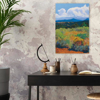 Distant Hills - Paysages, montagnes, nuages, art du sud-ouest