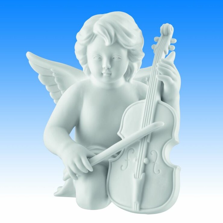 Dekorationsfigur Engel mit Cello McMillian