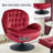 Zenon Velvet Swivel Accent Chair with Ottoman-991307803