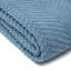 Jeté tricoté texturé -689383070-689383059