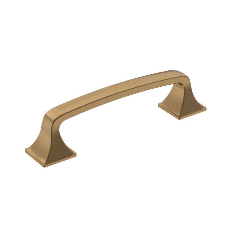 Poignée d'armoire de centre à centre Ville (128 mm) - paquet de 25, 3 3/4", Bronze champagne