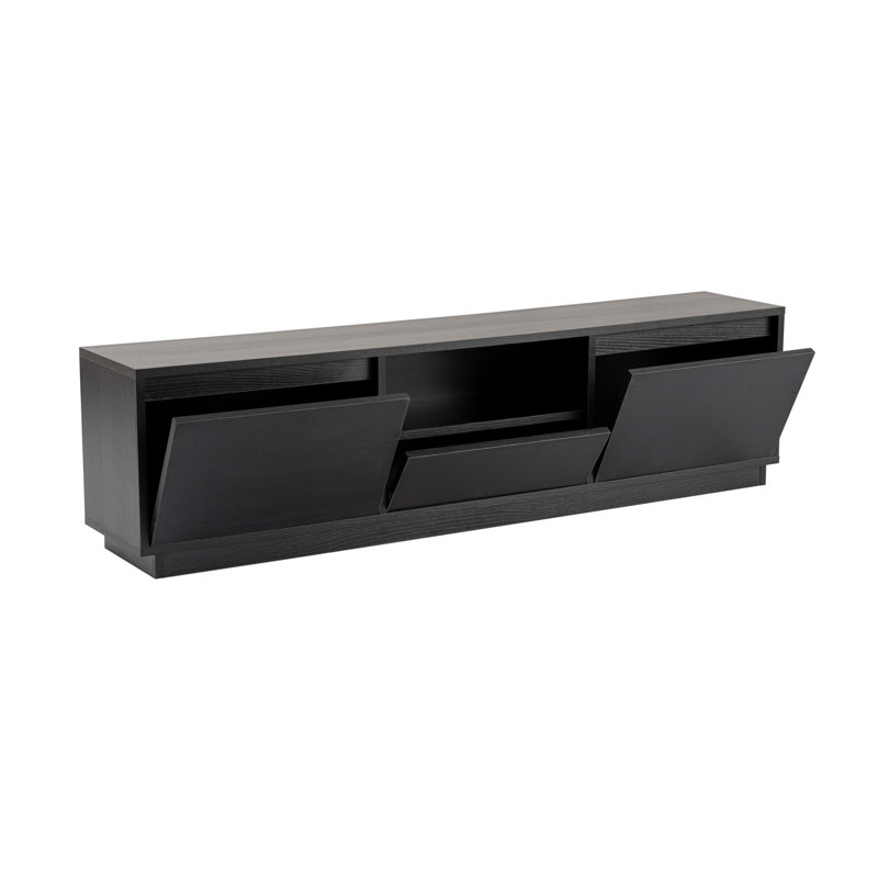 Modern TV Stand, 100% Melamine Coated Particle Board, Marble Design, Durable & Functional for Living Room & Entertainment Spaces