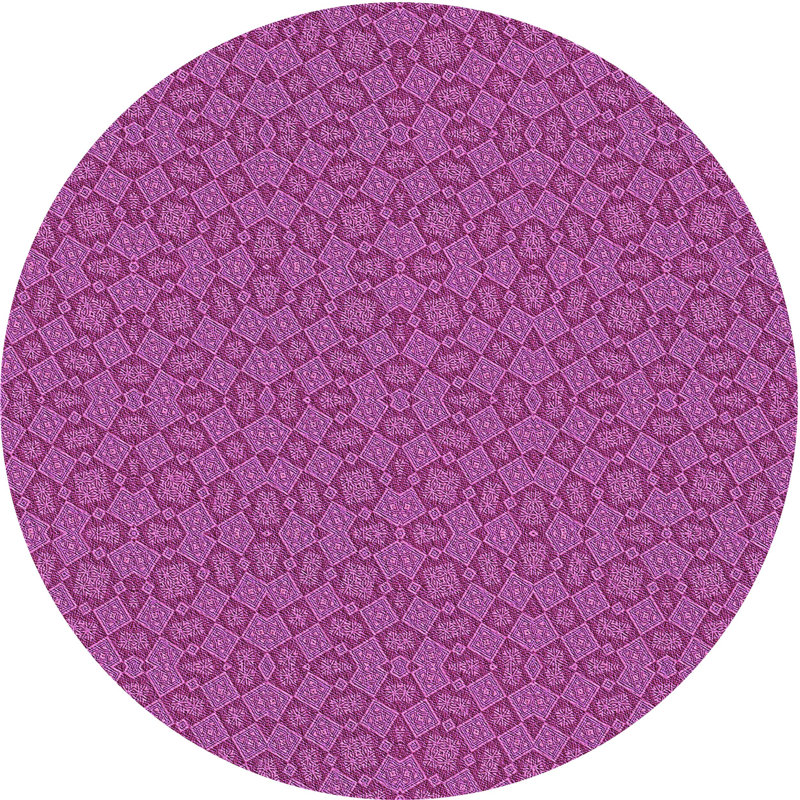 Moroccan Indoor Rug, Round 7'