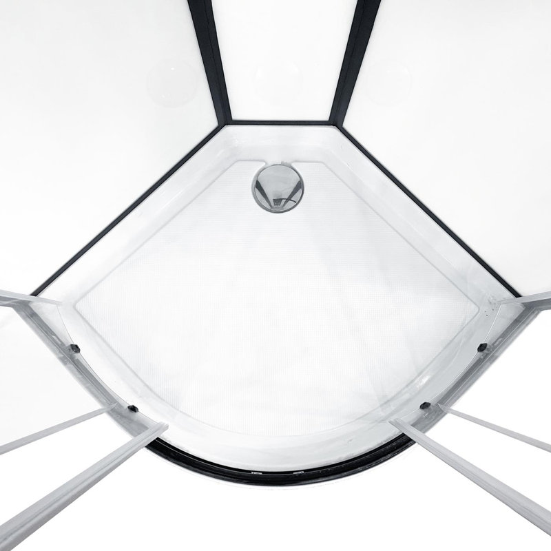 Vidalux Kontrast Lux 900 x 900 Quadrant Hydro Shower Cabin