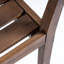 Fauteuils en bois brun foncé 2 pour la cour, le jardin, le bord de la piscine 2 chaises pour les espaces extérieurs au bord de la piscine, le jardin-1452803425