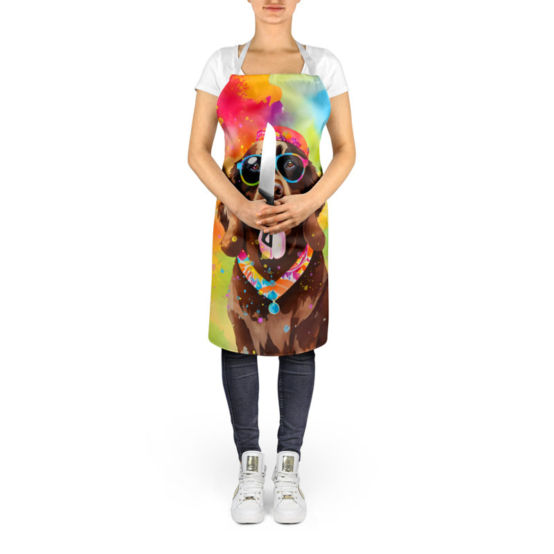 No Pattern Bib Apron