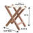Dhekelia Solid Wood Accent Stool