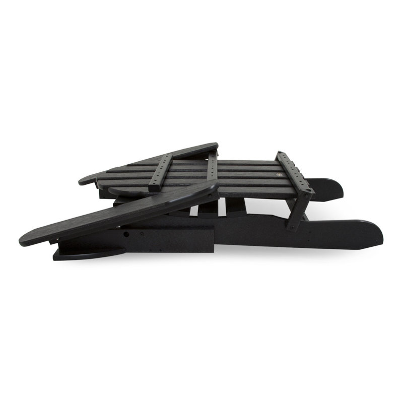Adirondack pliant POLYWOOD Classics, Noir