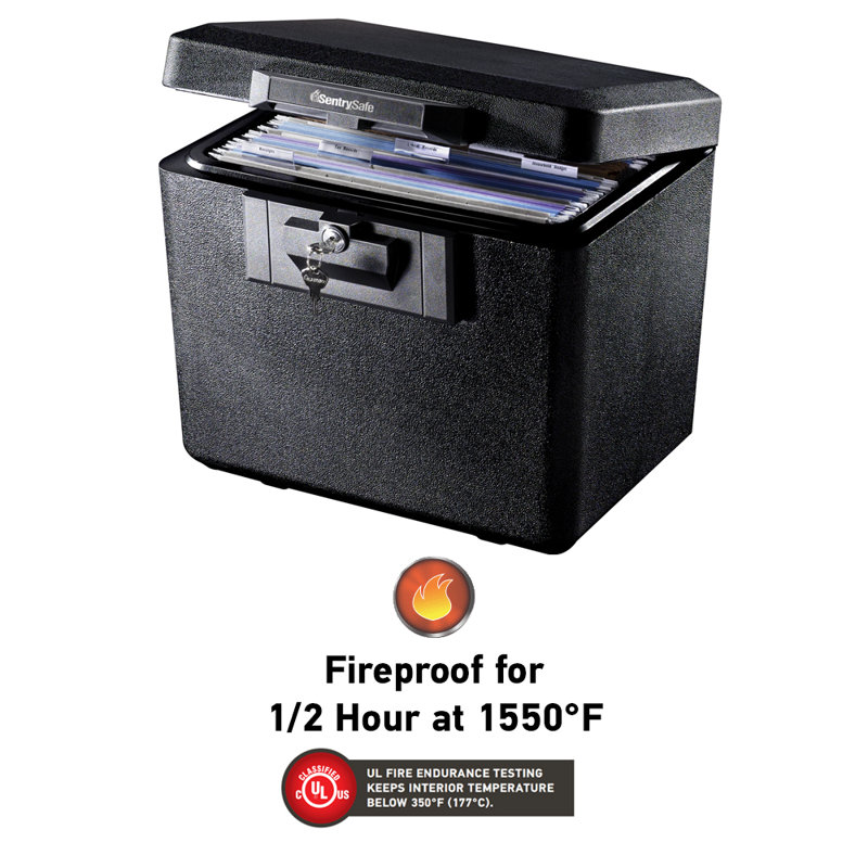 SentrySafe Fireproof Letter Size Hanging File Safe