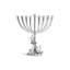 White Orchid Menorah