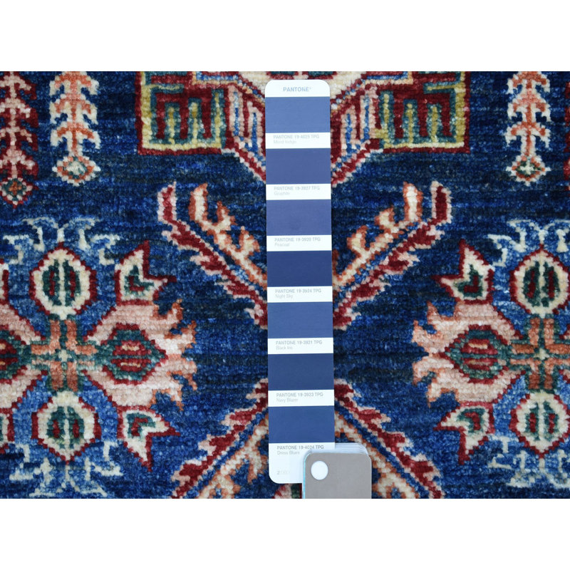 Tapis de couloir super Kazak en laine nouée à la main 2 pi 8 po x 10 pi 5 po Super Kazak 0F37B753607549158335951B61F30748
