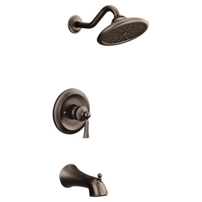 Ensemble de garniture de baignoire et douche à 1 poignée Wynford M-CORE 3-Series, valve requise
