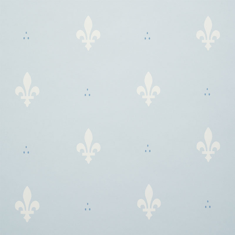 Papier peint fleur de lis, Minérale