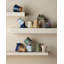 Bell Whitewashed Chandelier Shade-1823978097