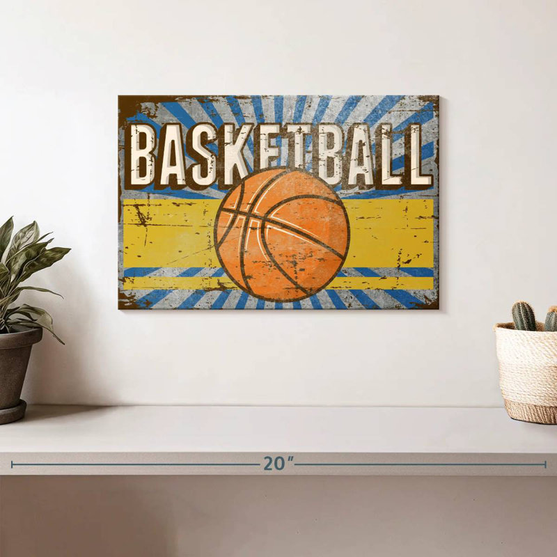 Basketball classique, H 8 po x l 12 po