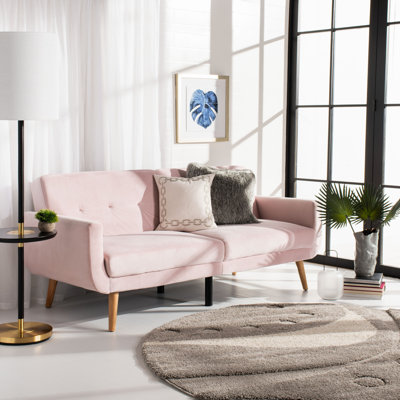 Canapé-lit capitonné de 82,3 po Futton