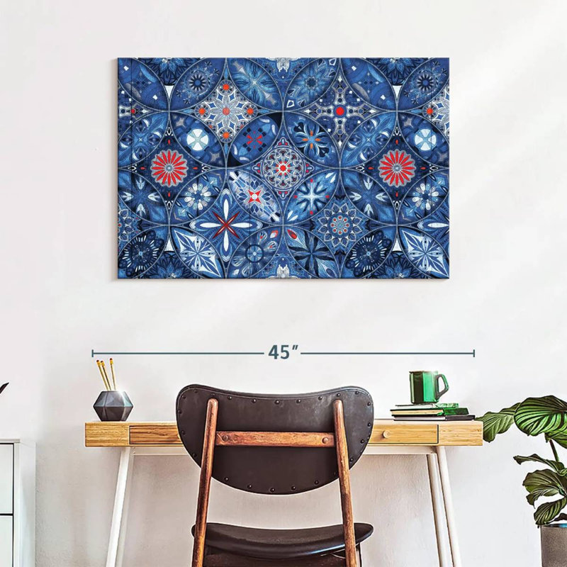 Kaléidoscope floral Kerner, H 26 po x l 39 po