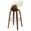 Ecru Swivel Bar Stool