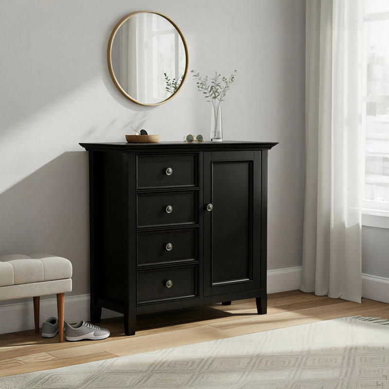 Armoire de rangement 4 tiroirs Amherst