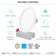 8" Ultra Thin Selectable CCT New Construction IC LED Canless Recessed Lighting Kit