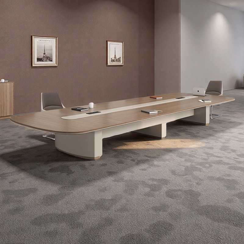 Table de conférence simple et moderne, H 30 po x L 196,85 po x l 55,11 po