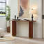 Console moderne avec pieds en acier inoxydable-1496470014
