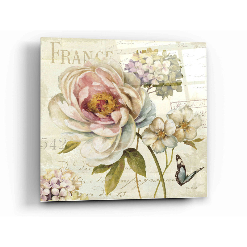 «Marche de Fleurs III» par Lisa Audit, art mural en verre acrylique