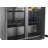 Vitlife 7.49 Cu.ft. Two Door Backbar Cooler, Black